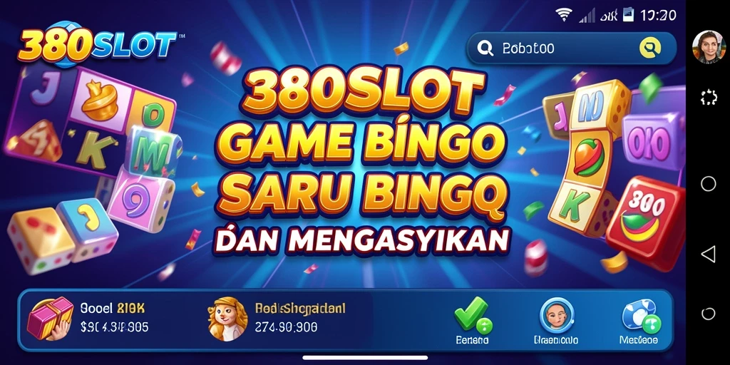 Screenshot menampilkan gameplay seru dari 380SLOT bingo.