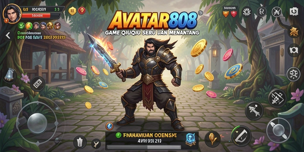 Tampilan gameplay seru dan menantang dari AVATAR808.