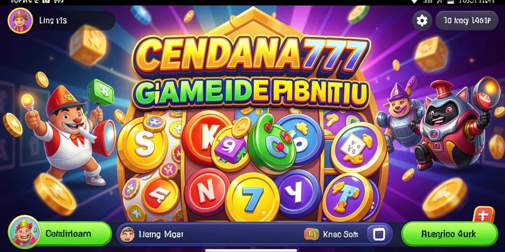 Tampilan gameplay Bingo yang seru dan interaktif dari CENDANA777.