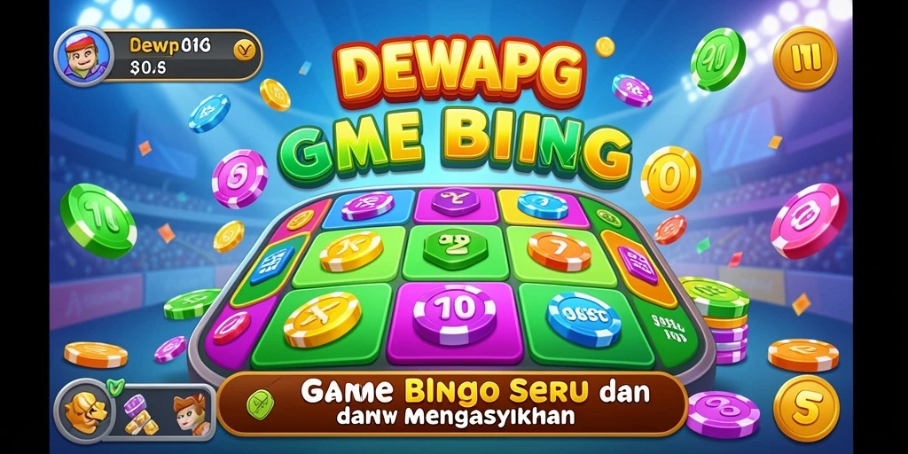 Tampilan menarik dari gameplay DEWAPG dalam permainan Bingo.