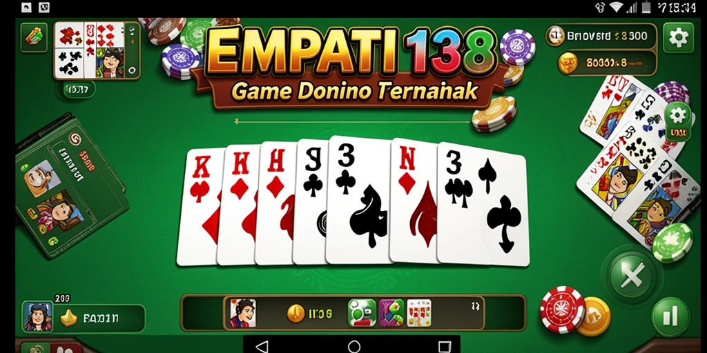 Tampilan menarik dari gameplay Domino di EMPATI138.