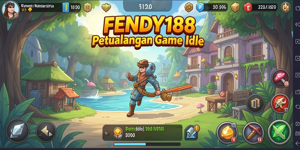 Screenshot utama FENDY188 menampilkan gameplay santai yang mengasyikkan.