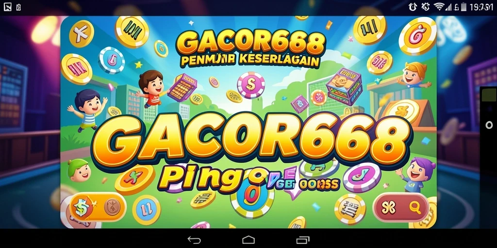 Tampilan menarik dari gameplay Bingo GACOR668.