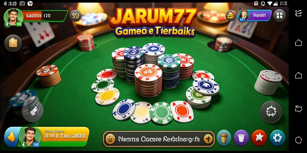 Tampilan gameplay JARUM77 yang seru dan interaktif.