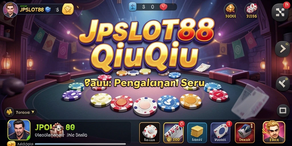 Tampilan gameplay QiuQiu yang seru dan dinamis di JPSLOT88.
