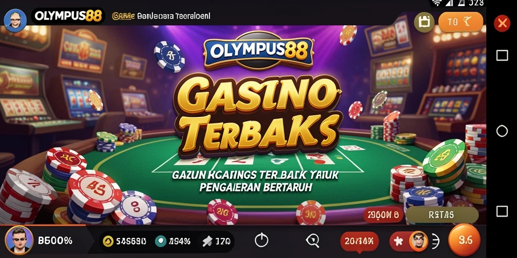Tangkapan layar OLYMPUS88 menampilkan gameplay Kasino yang mengasyikkan.