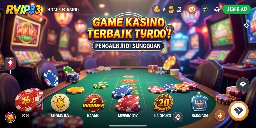 Tampilan gameplay seru dengan grafis menawan di RVIP3.